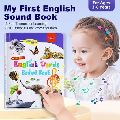 قارئ إلكتروني إنجليزي كبير باللون الأحمر [يعمل بالبطارية]