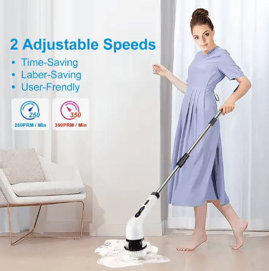 Electric Spin Cleaning Brush | Cordless 9-in-1