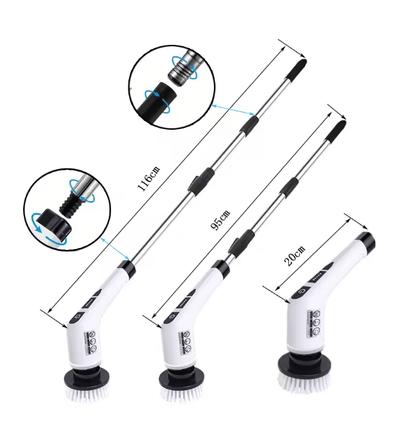 Electric Spin Cleaning Brush | Cordless 9-in-1